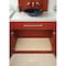 Rev-A-Shelf Polystyrene, Almond, 28.5 in W, 0.75 in H, 20.25 in D, 20.25 in L, Almond SBVDT-2730-A-1 - alternate 2